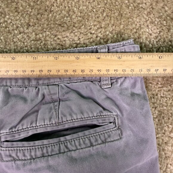Eddie Bauer Womens Mercer Fit Gray Pants Slim Straight Sz 6 Mid Rise 32x30 E668 - Picture 10 of 14